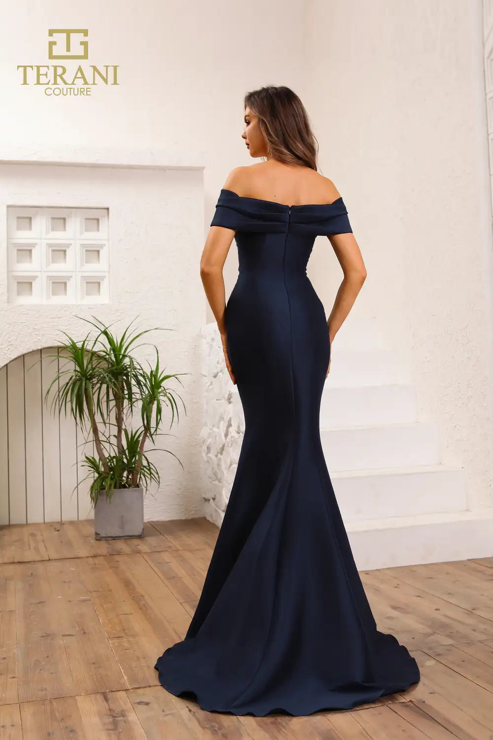 Formal Dresses Long Mermaid Formal Evening Dress Navy