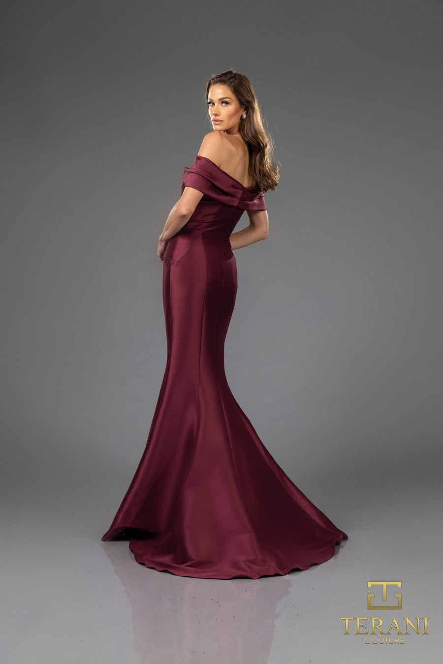 Formal Dresses Long Mermaid Formal Evening Dress Wine