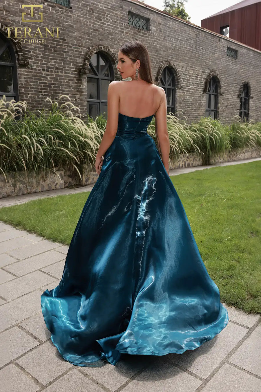 Formal Dresses Long Formal A Line Evening Prom Dress Blue