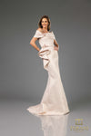 Formal Dresses Long Formal Metallic Evening Dress Champagne