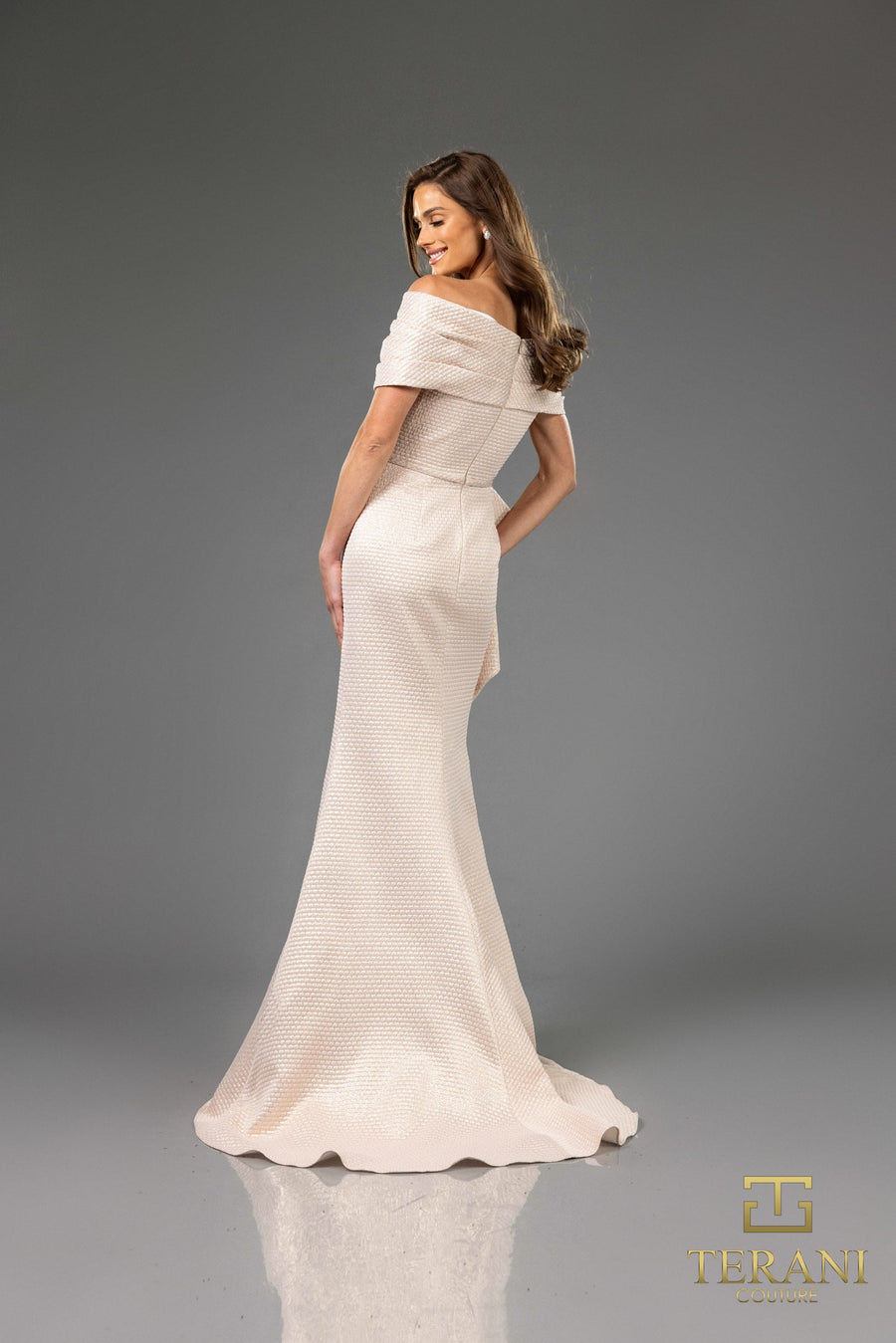 Formal Dresses Long Formal Metallic Evening Dress Champagne