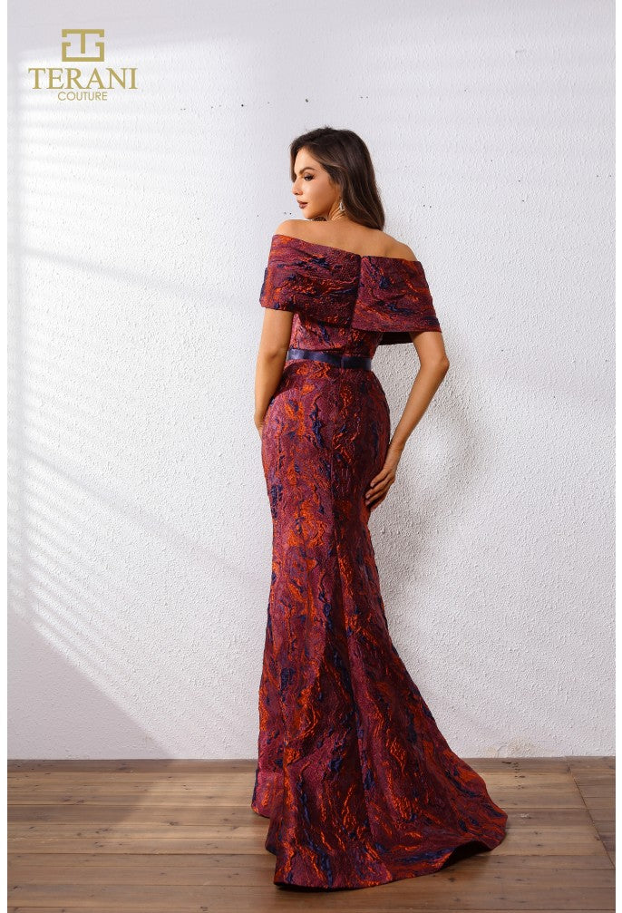 Formal Dresses Pleated Long Formal Mermaid Evening Gown Clay