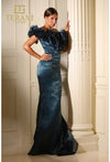 Formal Dresses Formal Long Fitted Evening Dress Blue