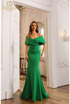 Formal Dresses Long Fitted Evening Formal Dress Emerald