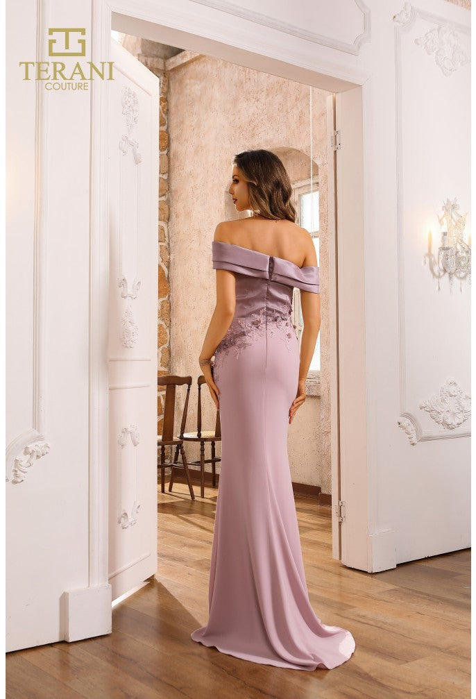 Formal Dresses Long Formal Fitted Evening Dress Rose Mauve