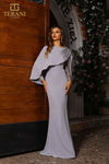 Mother of the Bride Dresses Formal Long Sleeve Mother of the Bride Dress Platinum