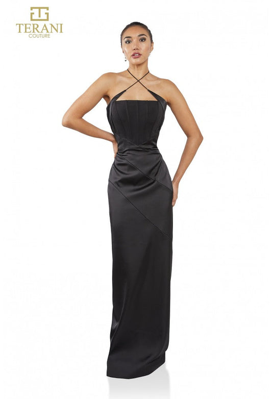 Prom Dresses Long Fitted Formal Prom Dress Black