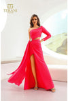 Prom Dresses Long Slit Formal Evening Prom Dress Watermelon