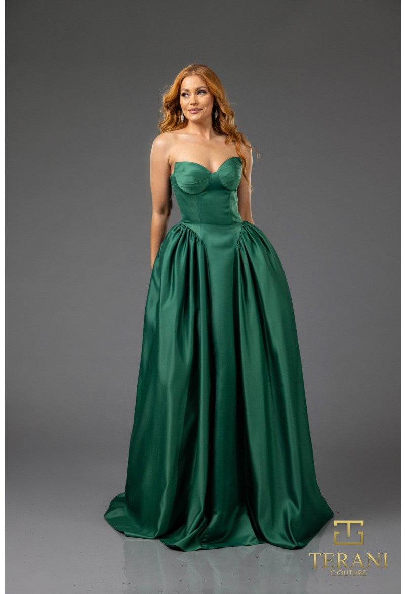 Prom Dresses Formal Long Ball Gown Prom Dress Green