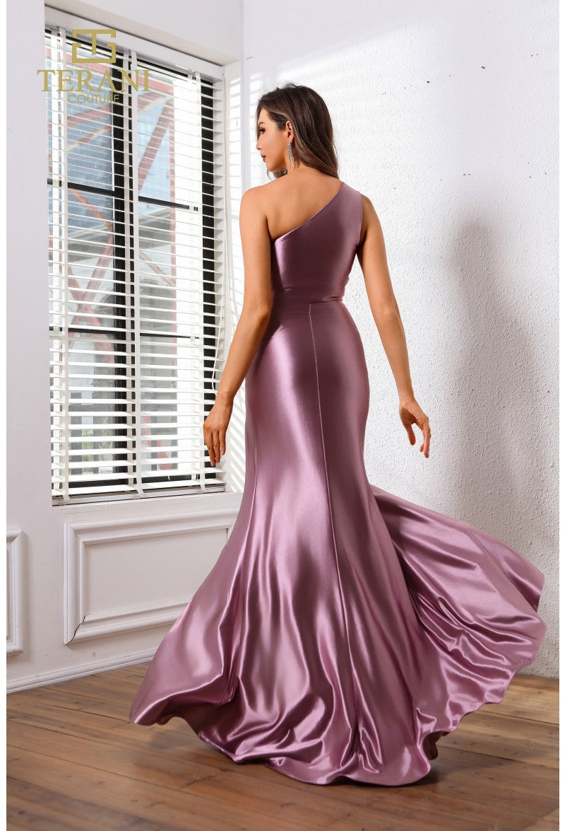 Prom Dresses Long Formal Mermaid Fit Evening Prom Dress Rose