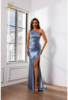 Prom Dresses Long Formal Mermaid Fit Evening Prom Dress Slate