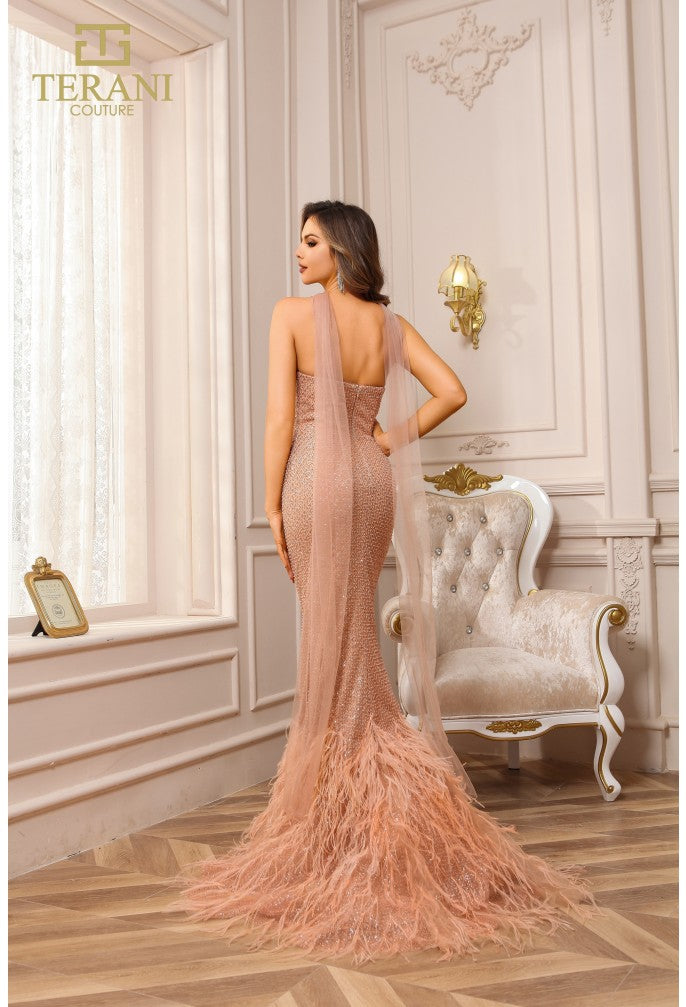 Prom Dresses Long Mermaid Formal Prom Dress Blush