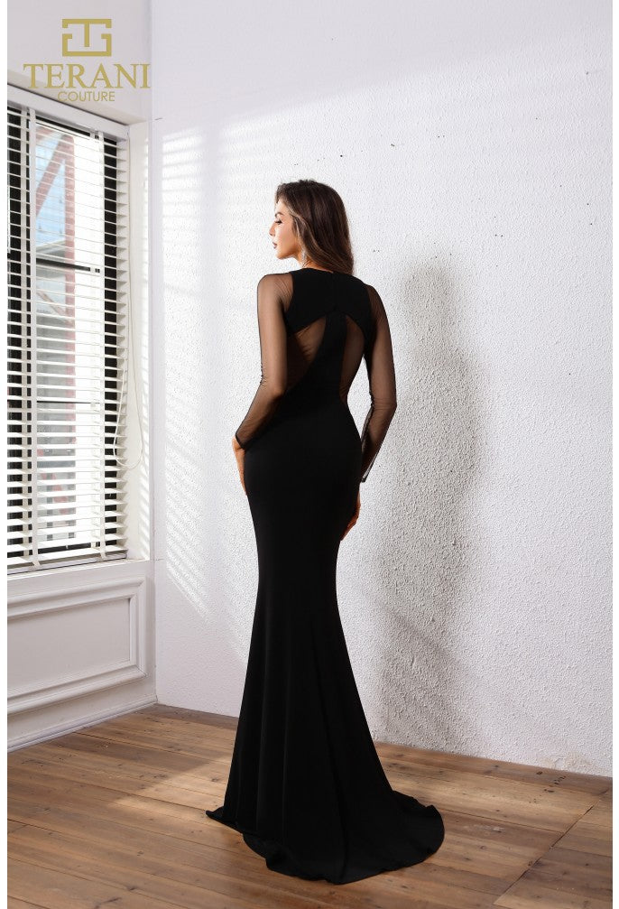 Prom Dresses Long Lace Formal Prom Dress Black