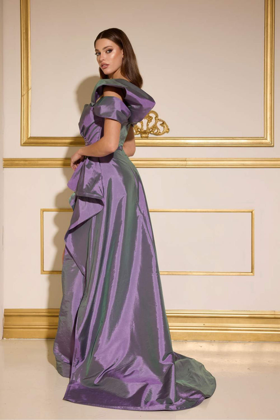 Formal Dresses Long Formal Slit Evening Dress Purple