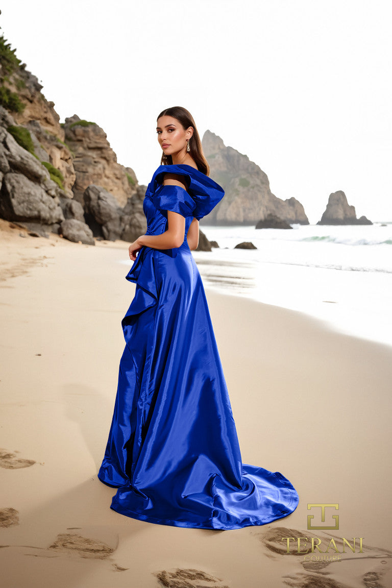 Formal Dresses Long Formal Slit Evening Dress Royal