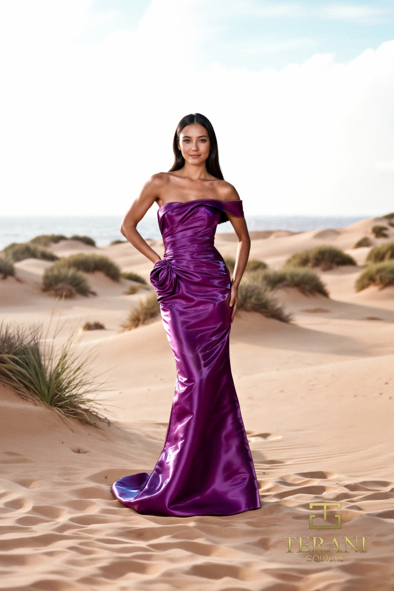 Prom Dresses Long Evening Formal Fitted Prom Dress Plum