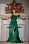 Prom Dresses Slit Long Formal Evening Fitted Prom Dress Hunter
