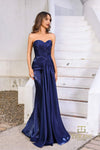 Prom Dresses Prom Fitted Long Evening Formal Dress Cobalt