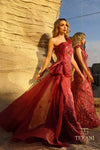 Prom Dresses Long Formal Fitted Prom Dress Wine