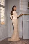 Mother of the Bride Dresses Two Piece Long Mother of the Bride Dress Champagne
