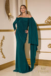 Formal Dresses Fitted Long Evening Formal Dress Teal