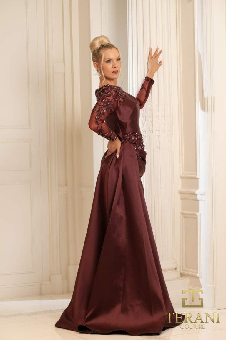 Mother of the Bride Dresses Long Formal Mother of the Bride Dress Wine