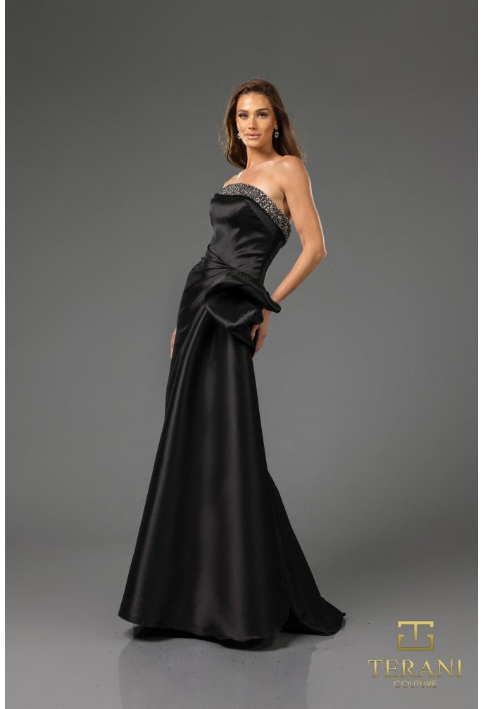 Prom Dresses Beaded Long Formal Evening Prom Dress Black