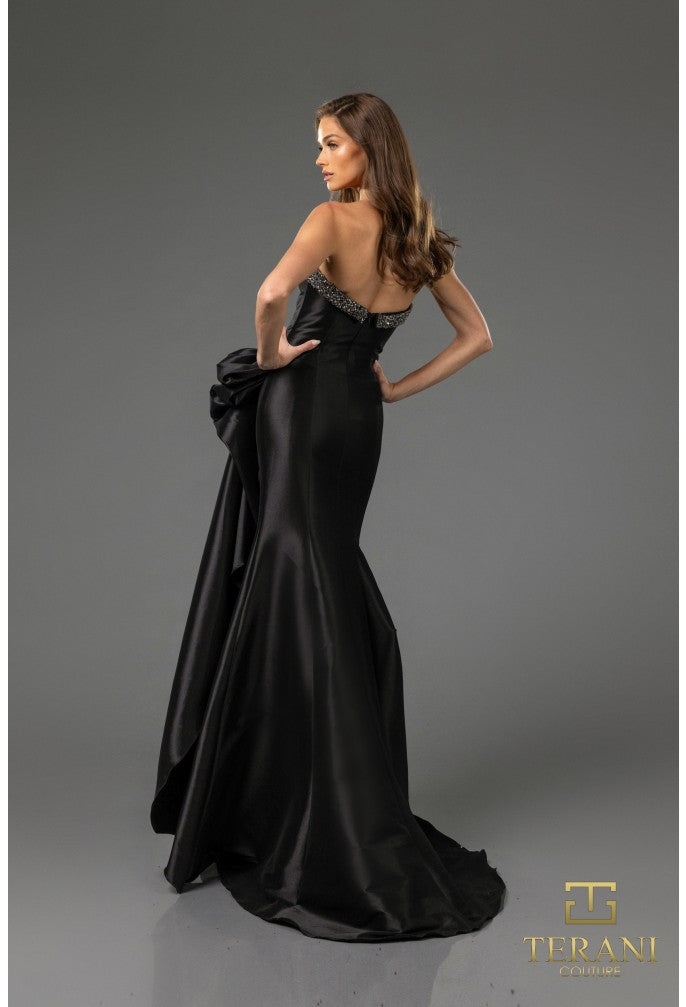 Prom Dresses Beaded Long Formal Evening Prom Dress Black