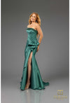 Prom Dresses Beaded Long Formal Evening Prom Dress Emerald