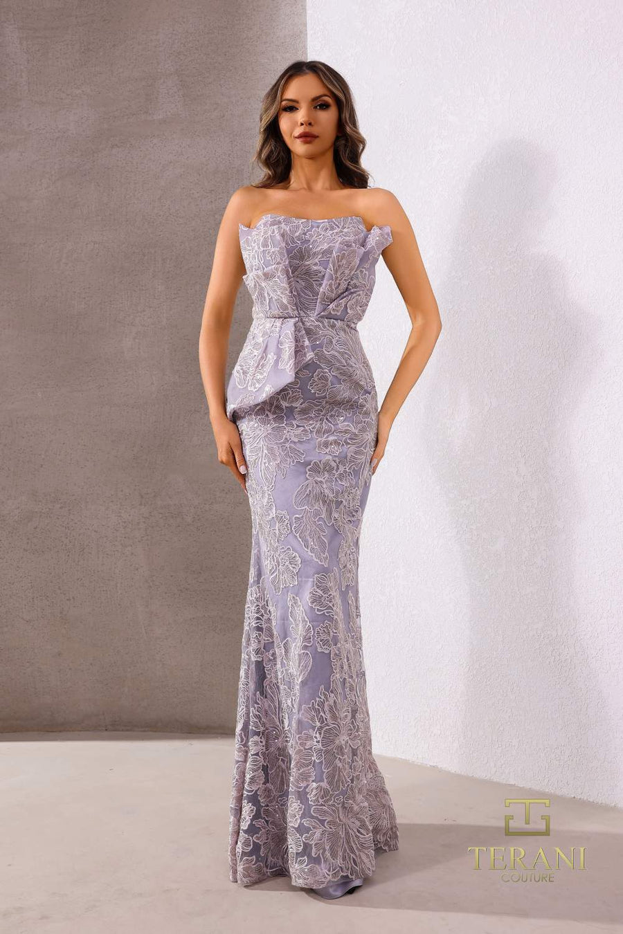 Prom Dresses Prom Long Formal Bodycon Evening Lace Dress Silver