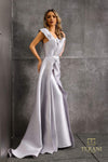 Formal Dresses Long Evening Formal Fitted Dress Silver