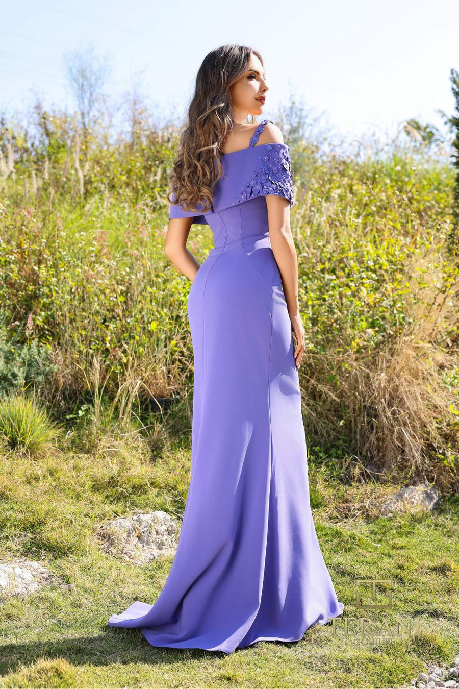 Prom Dresses Fitted Long Evening Formal Dress Wisteria