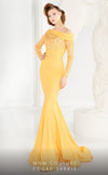 Formal Dresses Long Formal Mermaid Beaded Evening Dress Yellow