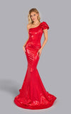 Prom Dresses Long Evening Formal Fitted Prom Dress Red