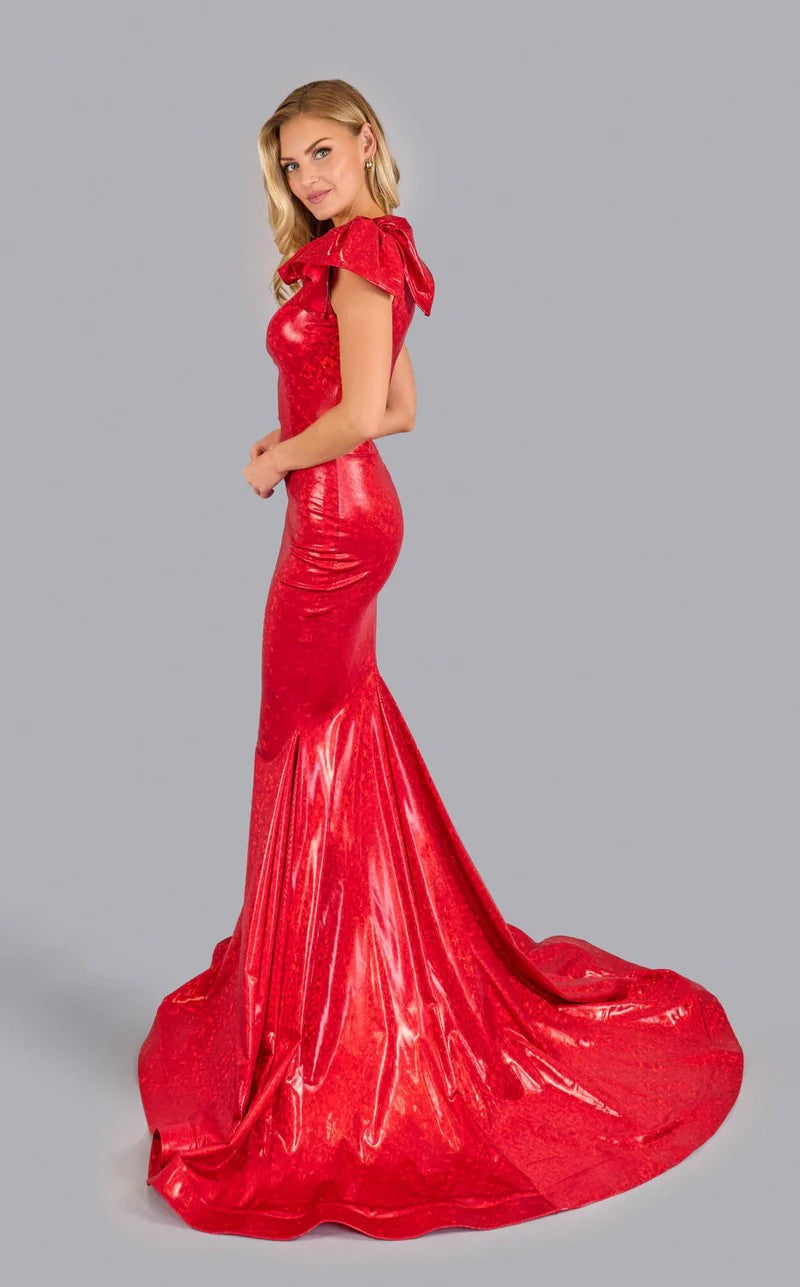 Prom Dresses Long Evening Formal Fitted Prom Dress Red
