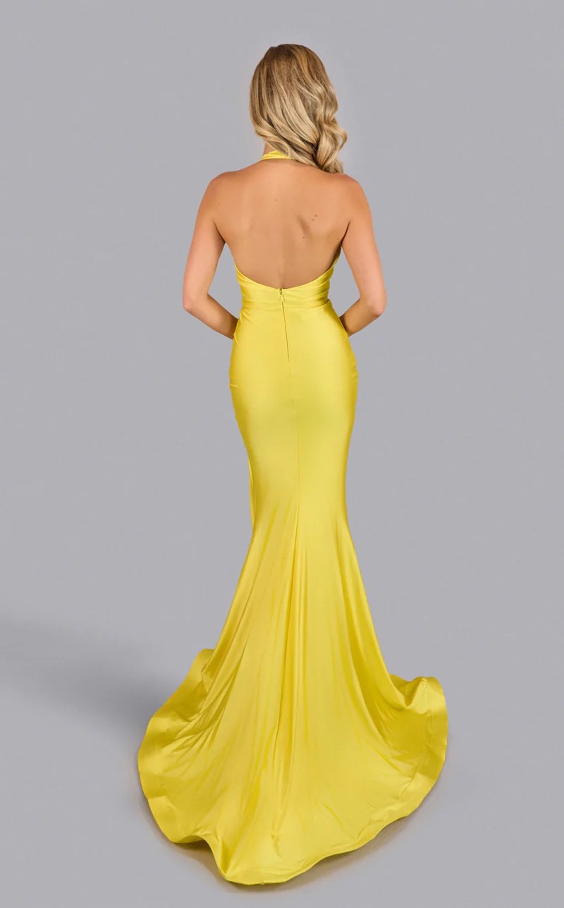 Prom Dresses Long Formal Evening Prom Dress Yellow