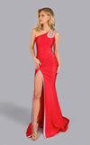 Prom Dresses Prom Beaded Slit Long Formal Evening Dress Red