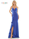 Colors 2646 Colors Long Formal Mermaid Fit Prom Dress