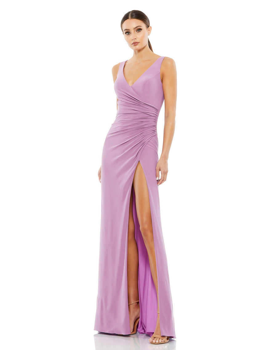 Mac Duggal 26513 Prom Long Sleeveless Formal Dress