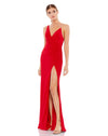Prom Dresses Long Formal Prom Pearl Strap Dress Red
