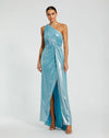 Prom Dresses Prom Long One Shoulder Dress Ice Blue