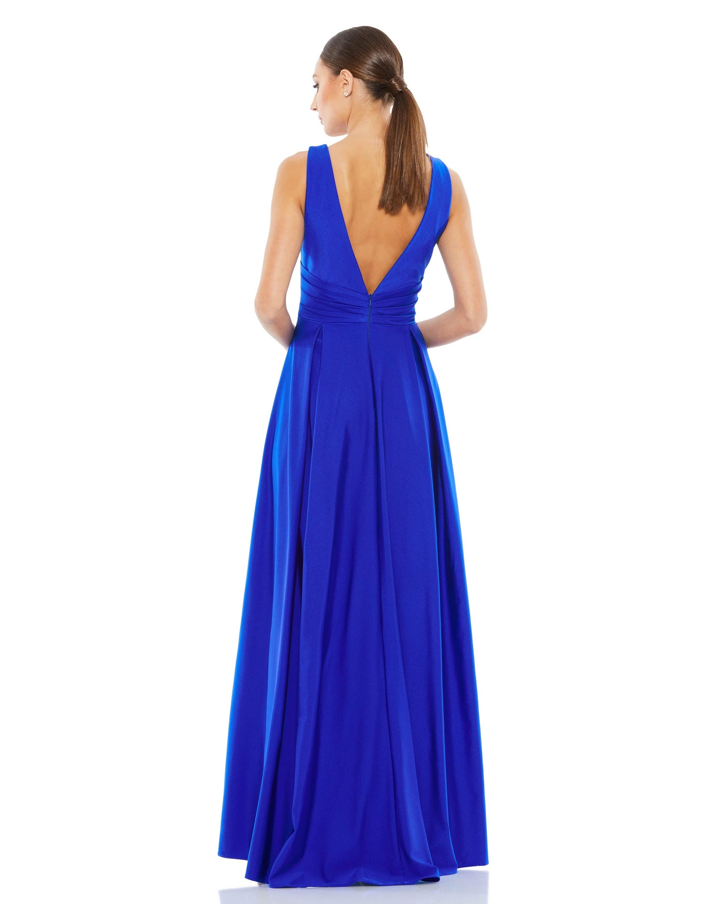 Prom Dresses Long Sleeveless Formal Prom Gown Royal