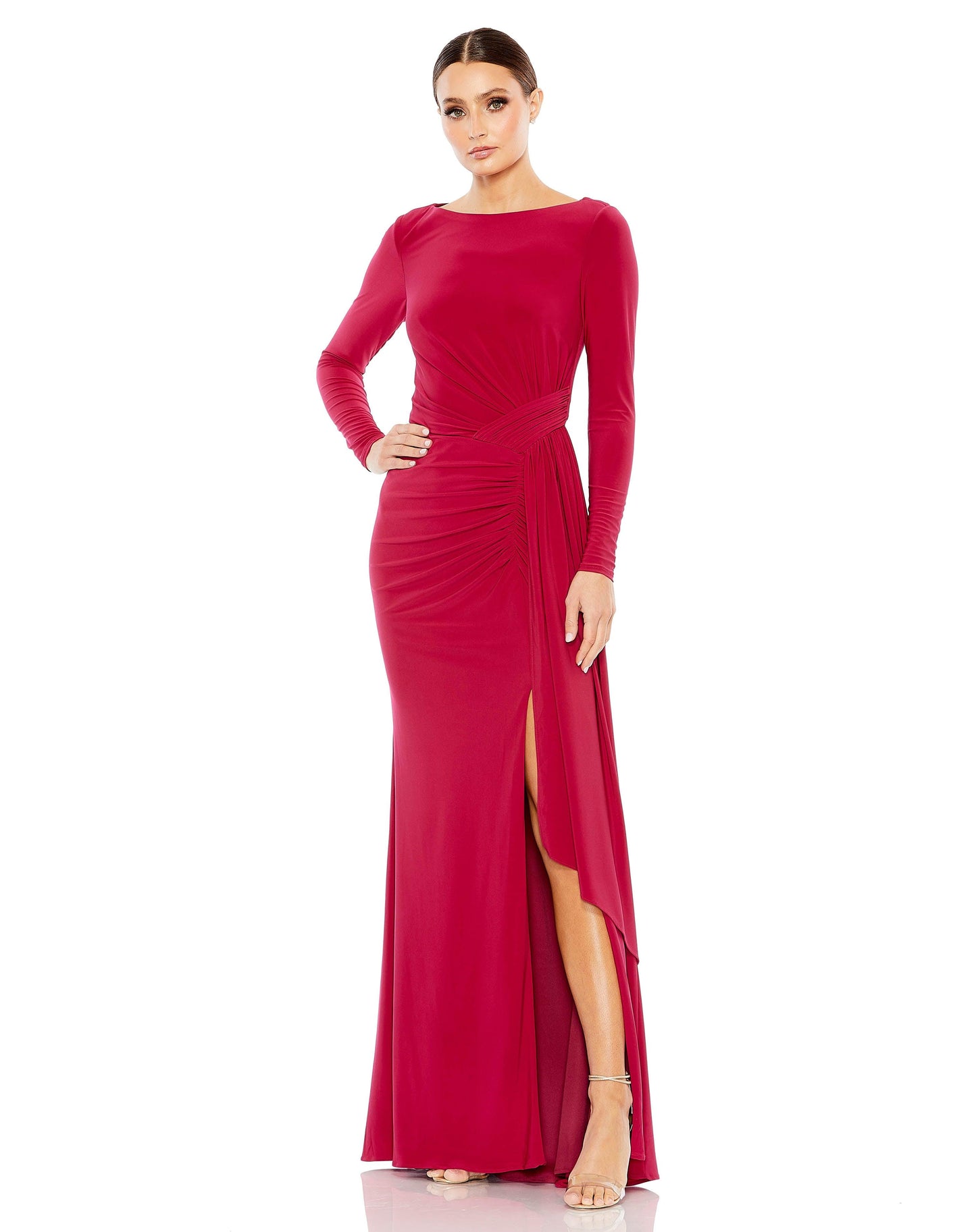 Mac Duggal 26714 Long Sleeve Formal Dress