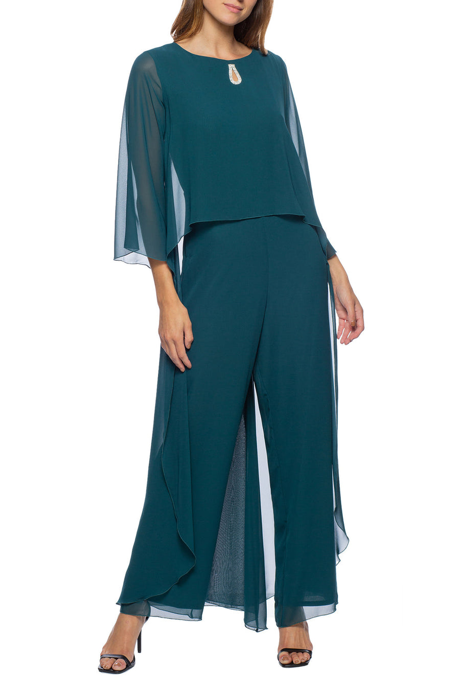 Jumpsuit Formal Long Jumpsuit Dark Green