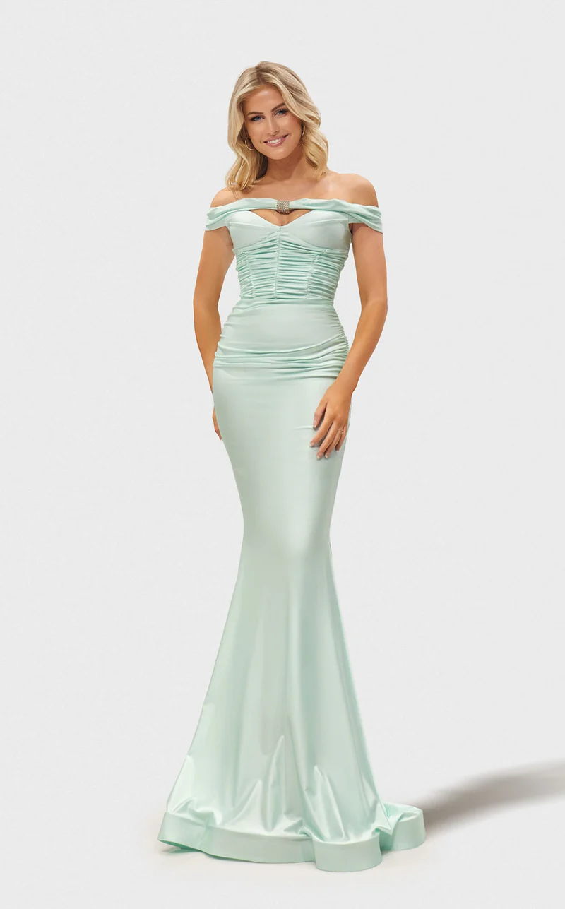 Prom Dresses Prom Long Formal Mermaid Evening Dress Light Mint
