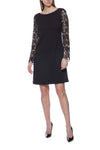 Cocktail Dresses Short Cocktail Long Sleeve Lace Dress Black