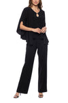 Pant Suit Long Set Formal Pant Suit BLACK
