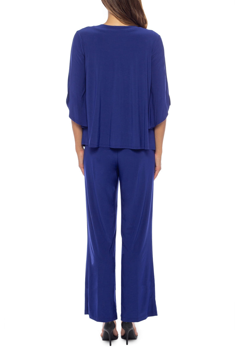 Pant Suit Long Set Formal Pant Suit ROYAL