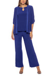 Pant Suit Long Set Formal Pant Suit ROYAL