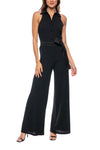 JumpsuitLong Formal Collar Jumpsuit Black